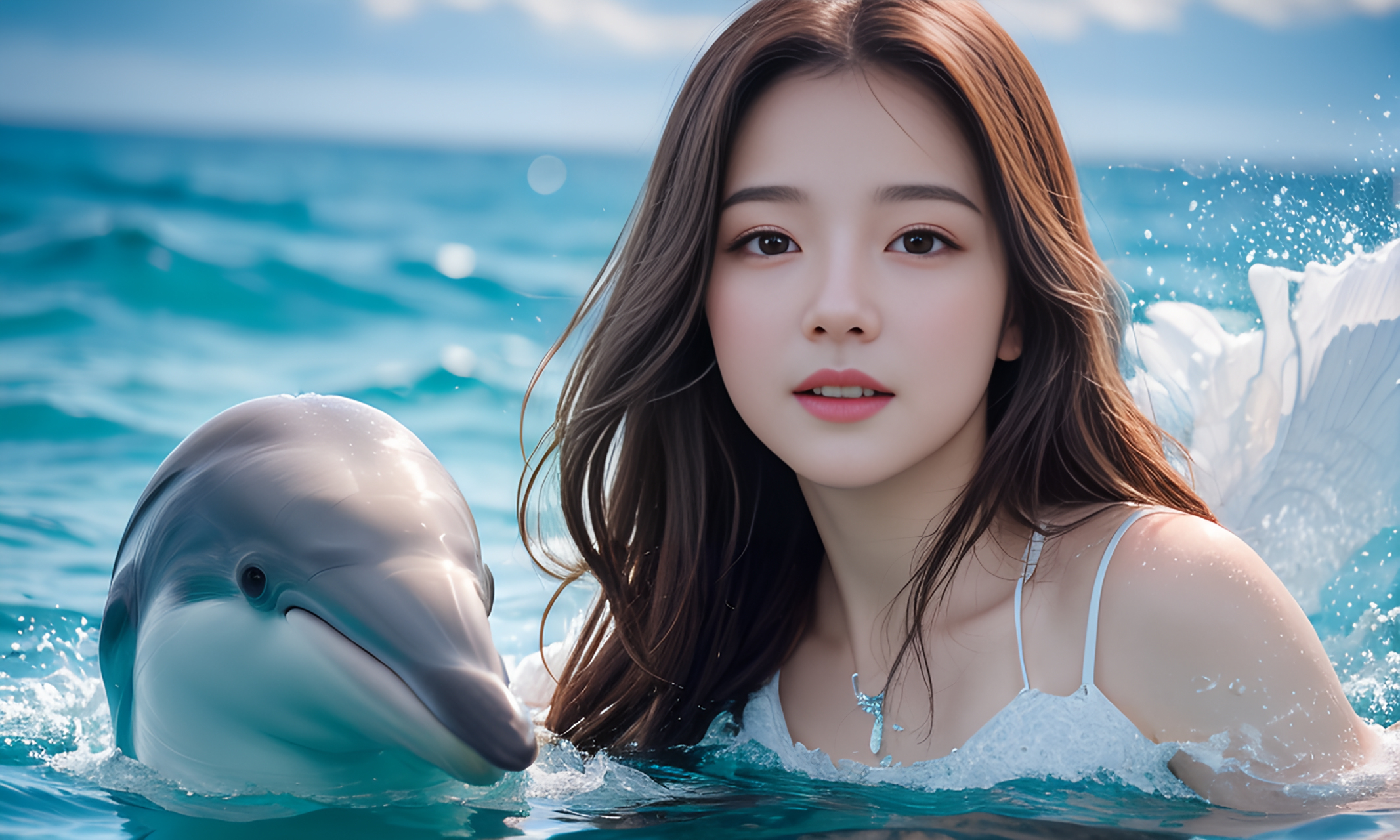 重庆高温天气持续 大熊猫洗冰水浴防暑降温